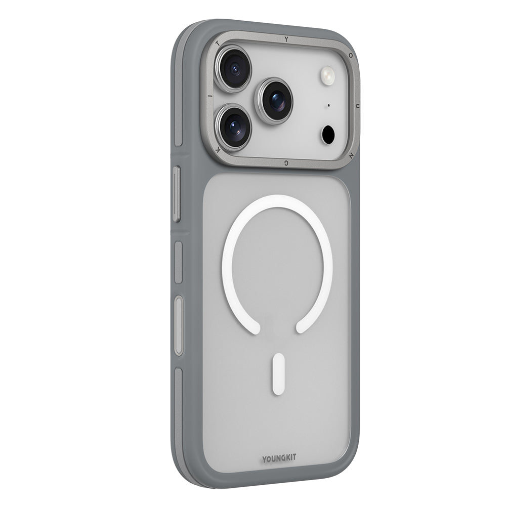 Youngkit Rock Sand Serisi iPhone 17 Pro Max Magsafe Telefon Kılıfı Youngkit Rock Sand Serisi iPhone 17 Pro Max Magsafe Telefon Kılıfı